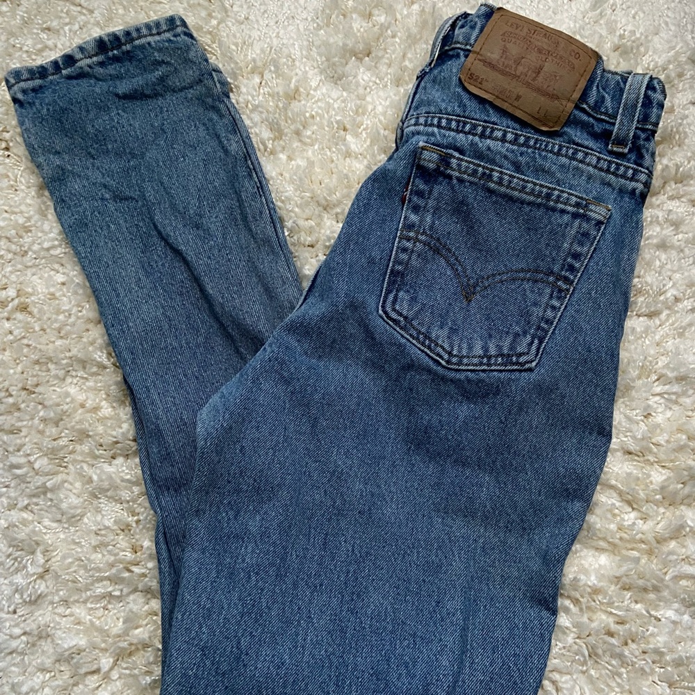 Vintage Levi’s 521 Medium Blue Jeans